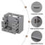 Meuble-lavabo 36 po sans lavabo, base d'armoire seulement-117244402