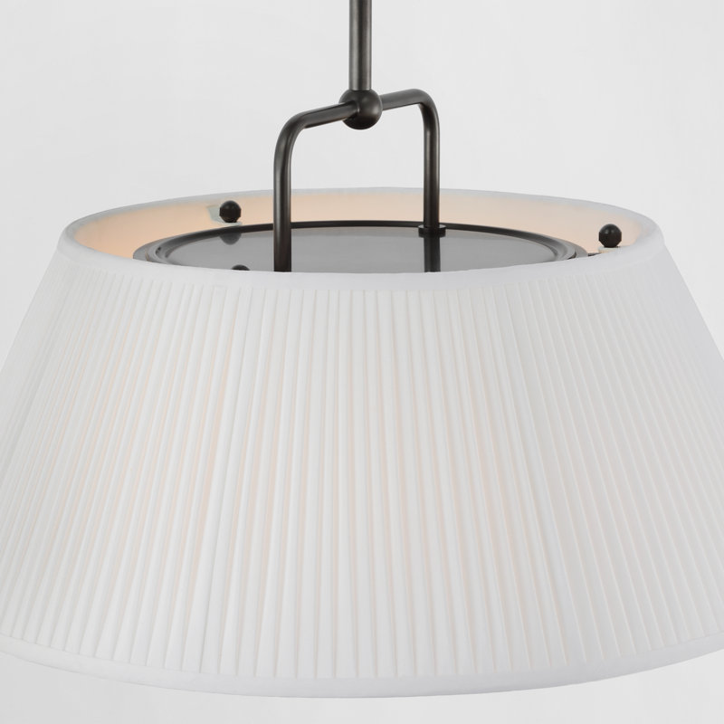 Serrato 1 - Light LED Pendant by Amber Lewis, Bronze