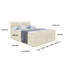 Bed with Mattress-103854134-103854141