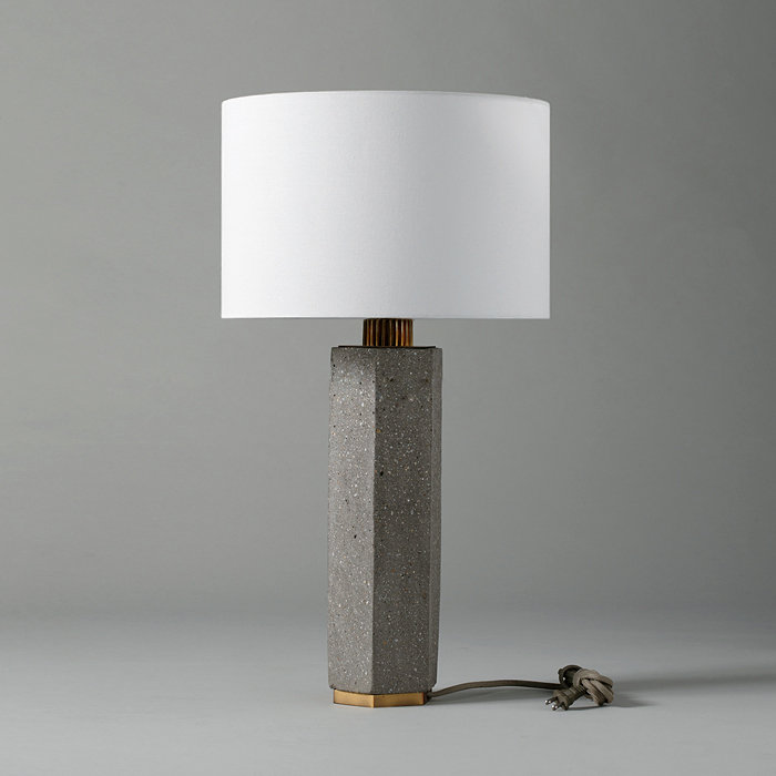 Lampe de table 31" en béton Loera