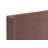 Mele NORDIC UPHOLSTERED ARM QUEEN BED BROWN VELVET BLACK-124538102-124538101