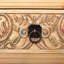 Armoire d'entrée en bois de pin
