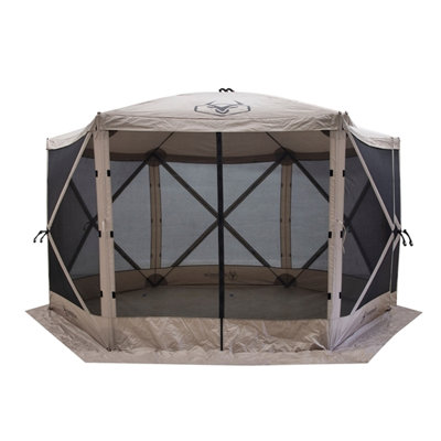 10 pi. L 10 pi. D Pavillon de jardin en fibre de verre