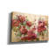 "Epic Graffiti" Fleurs rouges "par Silvia Vassileva, art mural sur toile, 40 po x 26 po-328333740