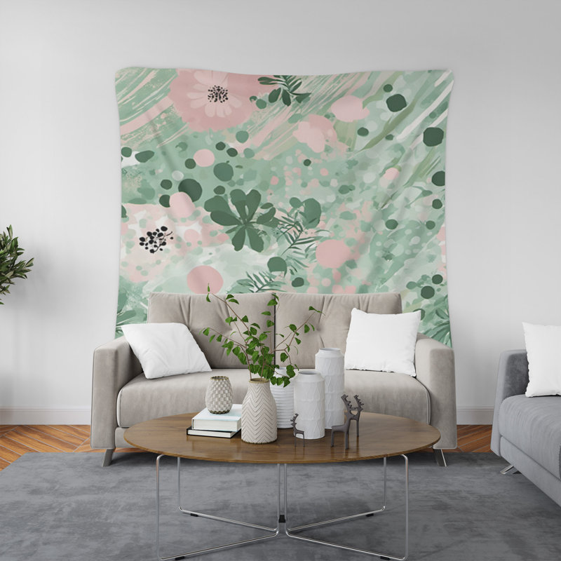 Tapisserie murale, H 88 po x l 104 po