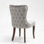 Chaise d'appoint rembourrée en velours Ellias-1542981117