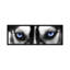 «Husky Eyes», impression sur toile-21492336-71997673