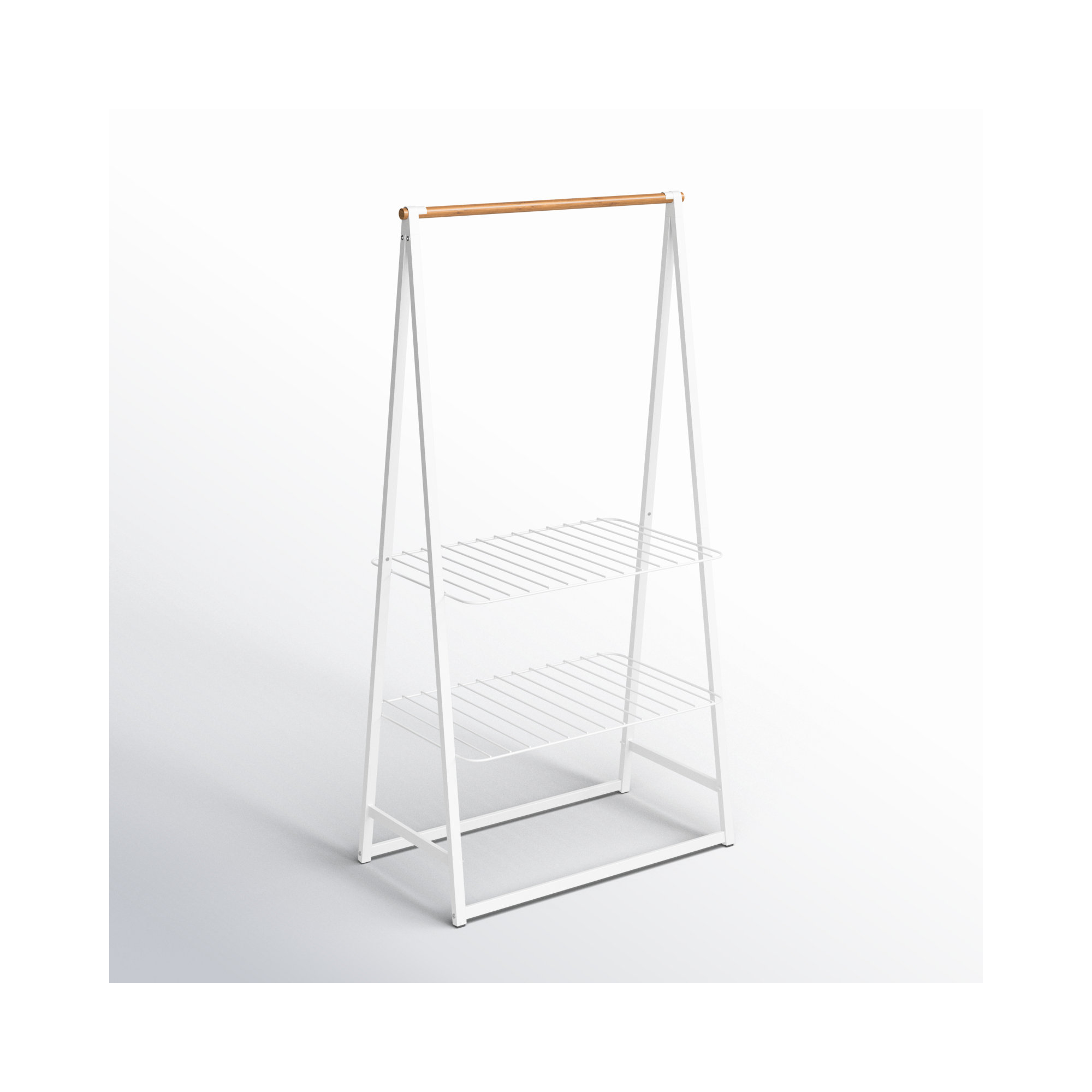Brabantia Linn Garment Clothes Rack, Large, White