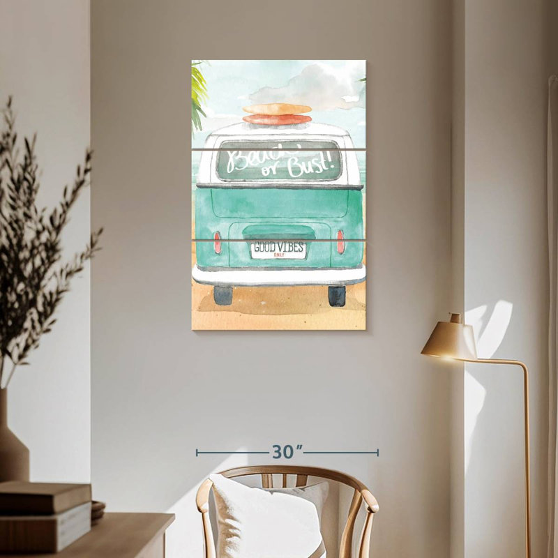 Mehar Surfs Up I, 57" H x 36" W