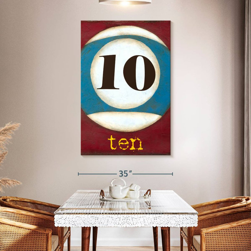 Senne Graphic Pool X, 51" H x 34" W