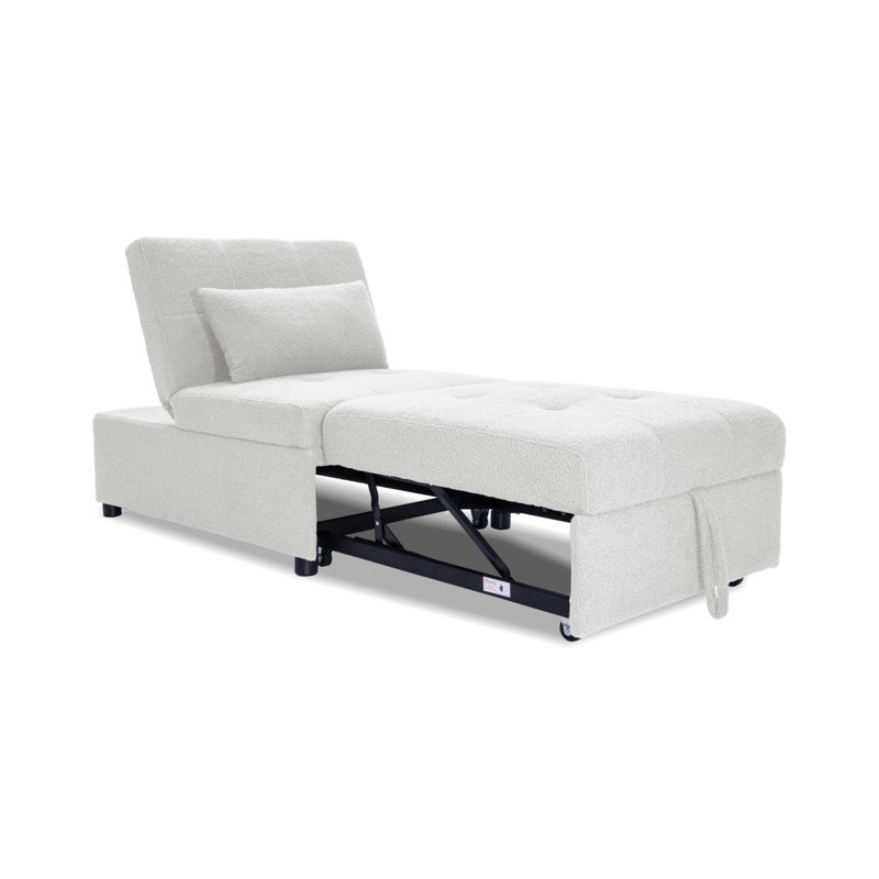 Canapé convertible pour salon, White