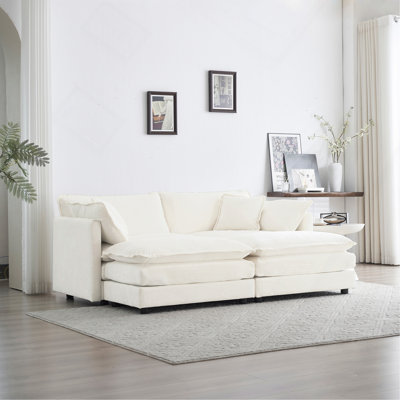 Canapé modulaire rembourré 4 pièces 4 pièces