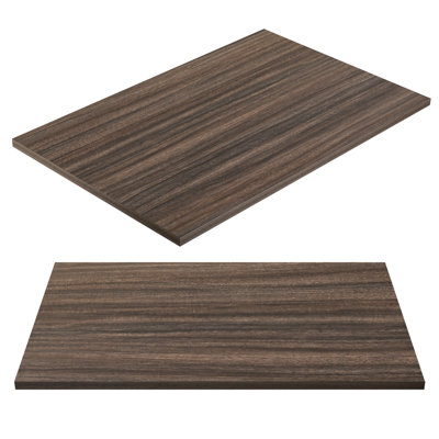 Kaboon 30x20 inch Universal Table Top, Pack of 2, Eucalyptus