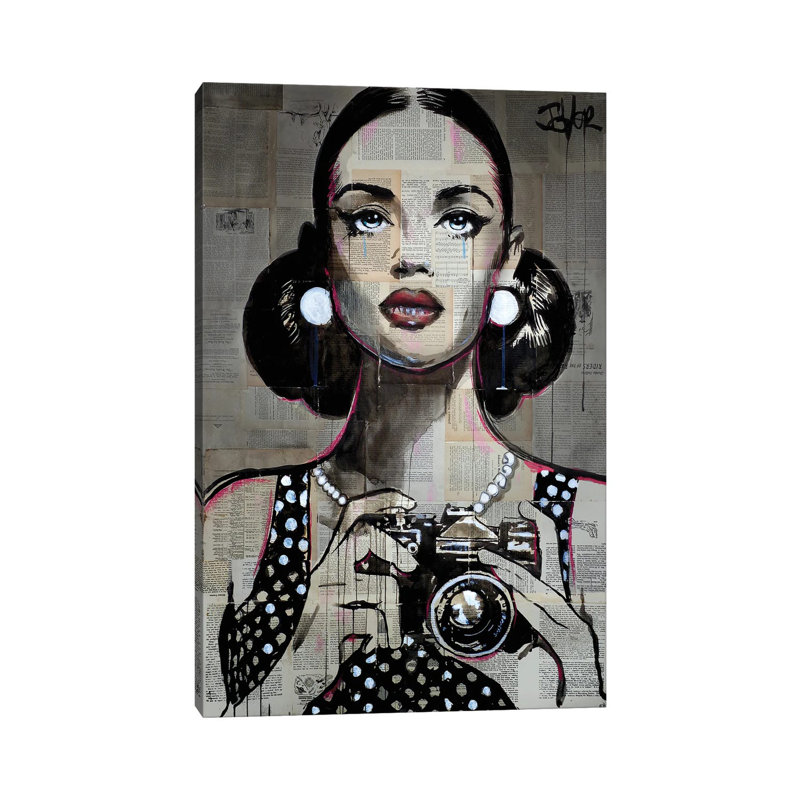 Exposure by Loui Jover - Print on Canvas, Wrapped Canvas, 66.04 cm H x 45.72 cm W x 1.91 cm D