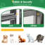 Cage pour chat avec plusieurs plateformes