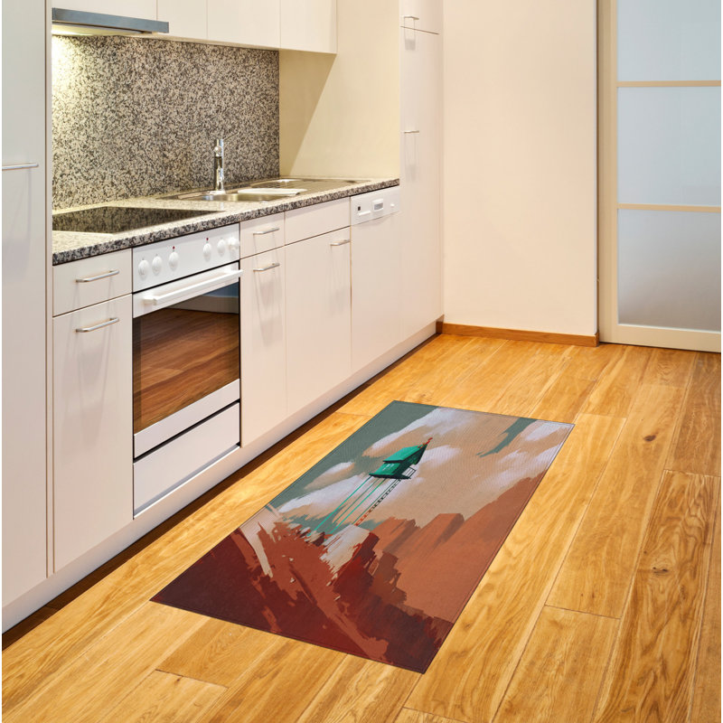 Fantasy Art High Density Long Fiber Poly Threads Decorative Area Rug Carpet, Rectangle 2'7" x 5'