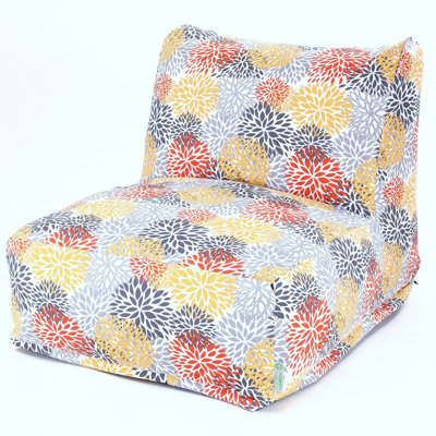Blooms Polyester Outdoor Friendly Bean Bag Chair & Lounger