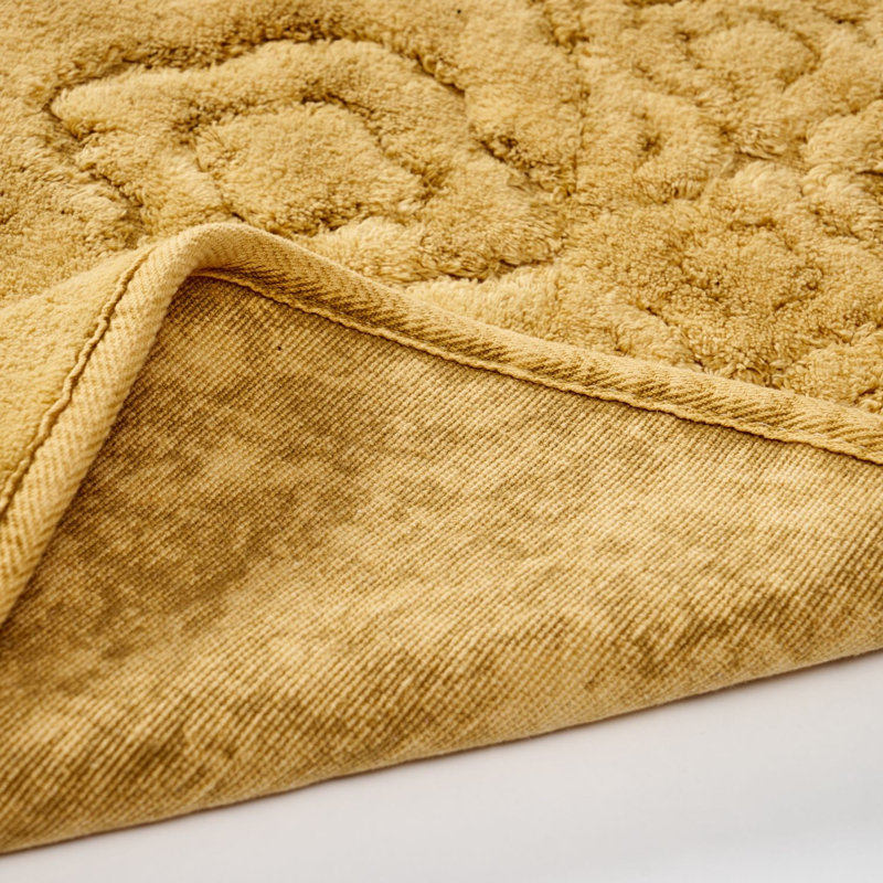 Tapis de bain Goslin, Moutarde