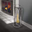 3 Piece Steel Fireplace Tool Set