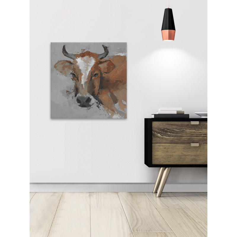 Parvez Taj - Wrapped Canvas Painting, 81cm H x 81cm W