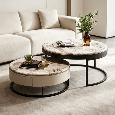 Ensemble de tables basses Modern