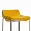 Tabouret de bar rembourré en tissu