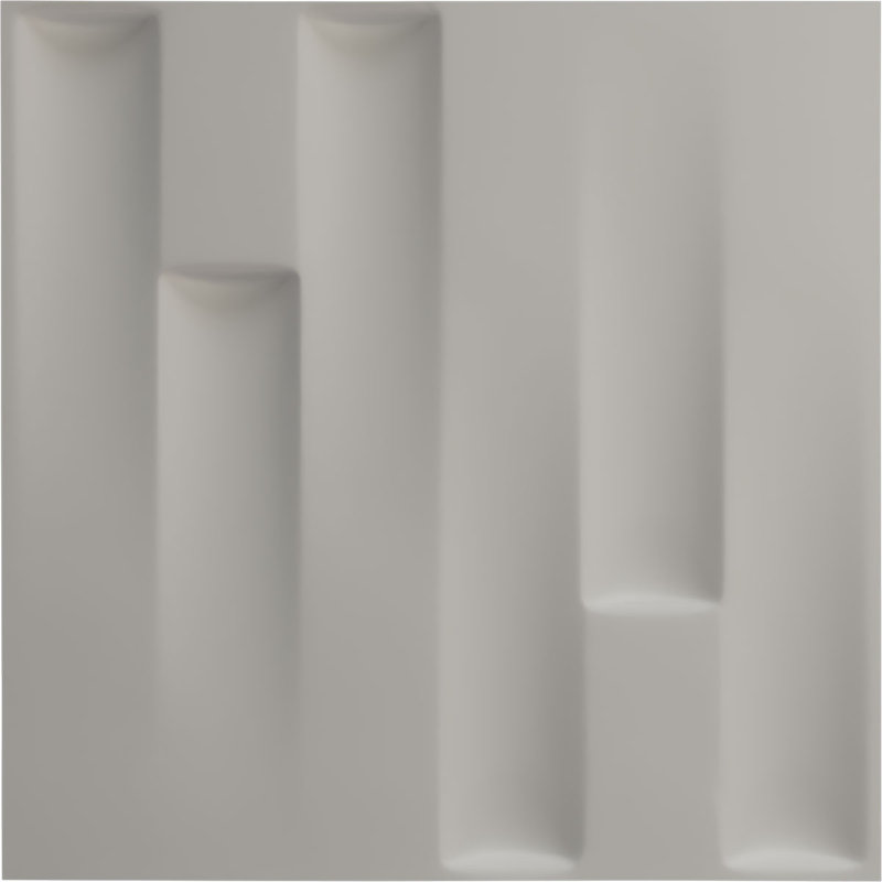 Panneau mural décoratif 3D Hamilton EnduraWall, Beige fumé satiné UltraCover