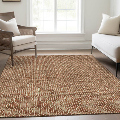 Premium Machine Washable Prisco Paprika Rug