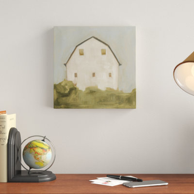 Serene Barn III by Emma Scarvey - Wrapped Canvas Painting