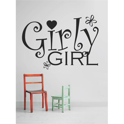 Text & Numbers Wall Decal