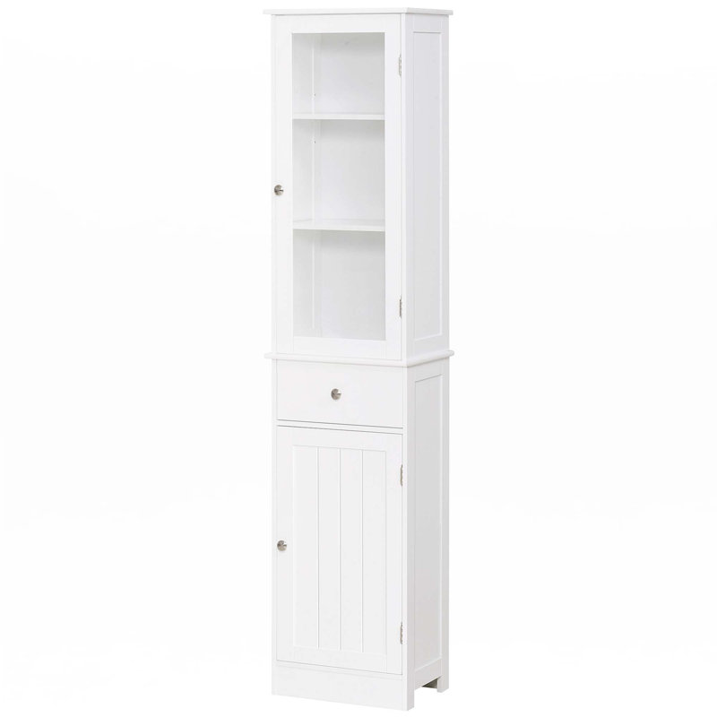 Armoire de rangement mince pour salle de bain
