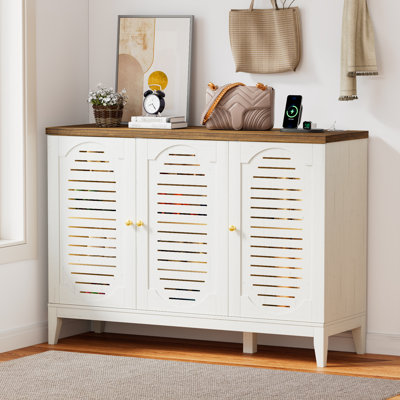 Armoire à chaussures moderne avec éclairage à DEL et tablettes réglables