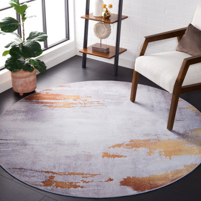 Omaree Performance Machine Washable Abstract Rug