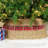 26in Christmas Tree Collar Scottish Tree Skirt Rustic Handcrafted Woven Base