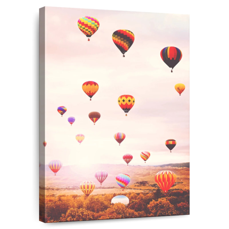 Mehar Balloon Festival Flight, 39" H x 26" W
