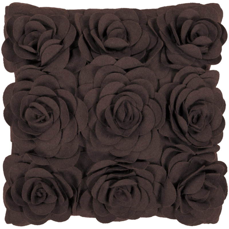 Housse de coussin décoratif en laine texturée , 22 po x 22 po