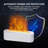 Essential Oil Diffuser, Fireplace Fire Flame Aromatherapy Diffuser, 150Ml Ultrasonic Cool Mist Humidifier, Scent Aroma Diffuser With 7 Colors Light, Timer & Auto-Off For Home, Room (White)