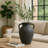 Ceramic Vase Handcrafted Double Handle Decorative Accent-109719710-89109983