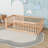 Twin Wooden Floor Platform Bed-377122072