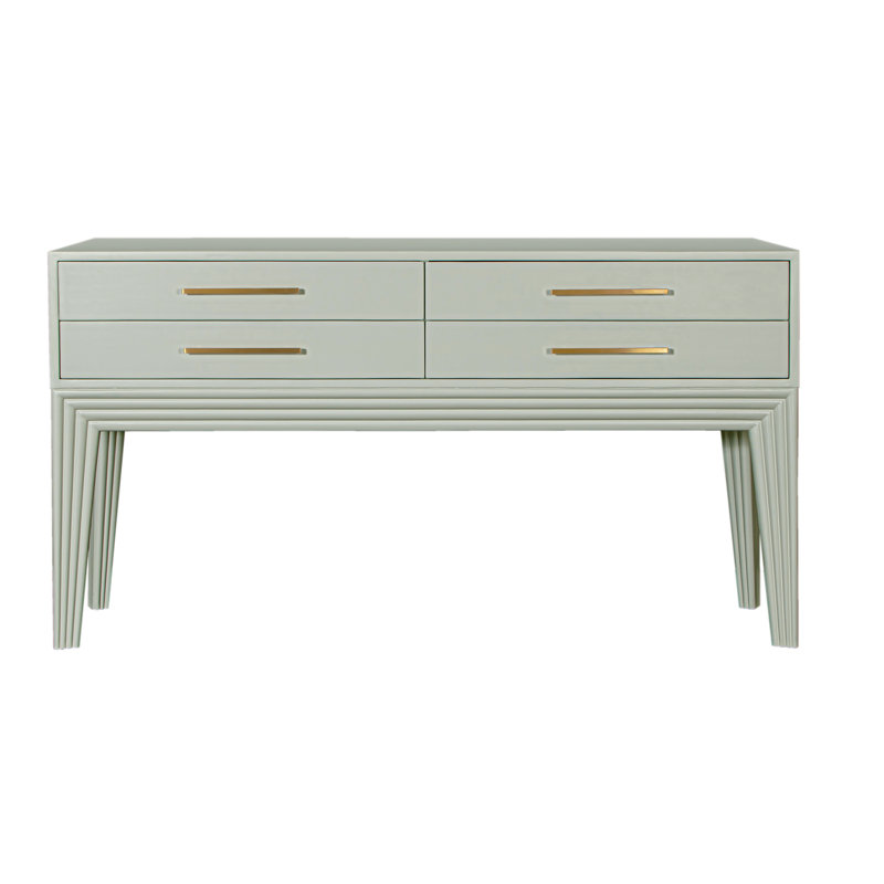 Barcelona Console Table, Celery Green