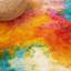 Tapis abstrait Ciara Watercolor Performance-22984705
