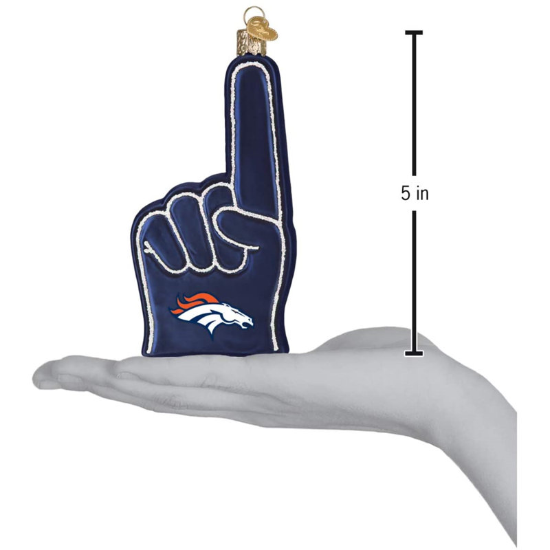 Ornement suspendu en mousse NFL, Denver Broncos
