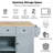 Kitchen Cart with Drop-Leaf Countertop and Internal Storage Racks-38377253