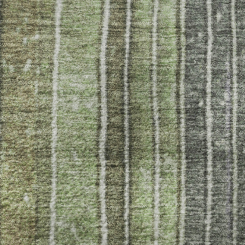 Premium Machine Washable Millbrook AMF1962 Stripes Rug, Rectangle 9' x 12'