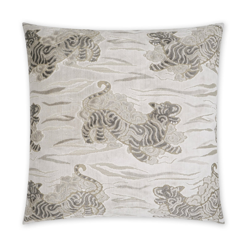 Dynasty Pillow Cover & Insert, Square 24", Cloud