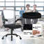  Chaise de bureau ergonomique en filet-1895298398