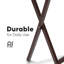 Ensemble de 5 tables-tablettes pliables en bois avec support de rangement compact PJ-95376856-84093792