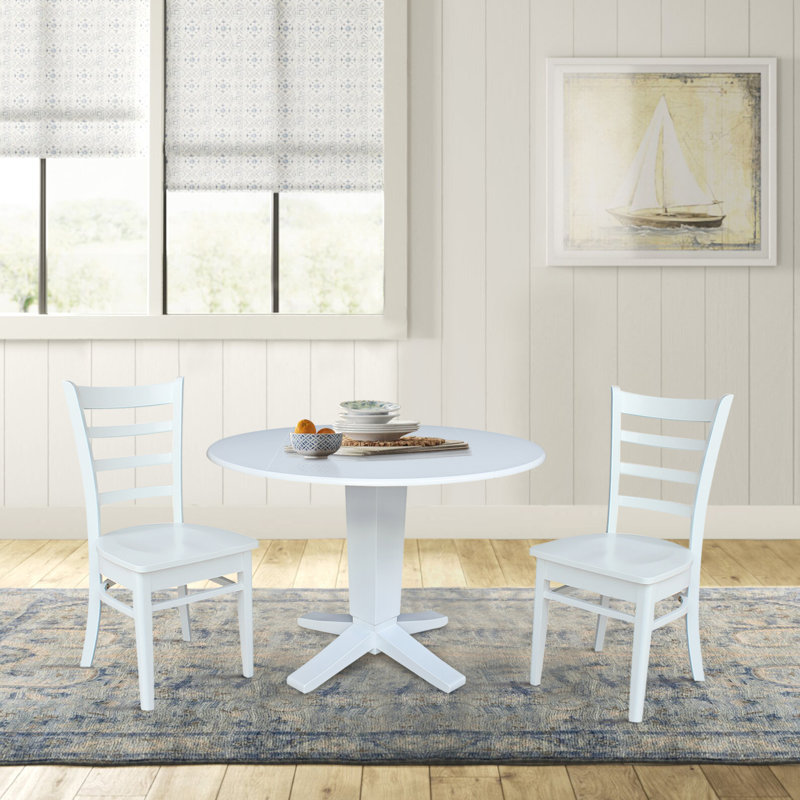 Ensemble de salle à manger Plumbank, 3, Blanc