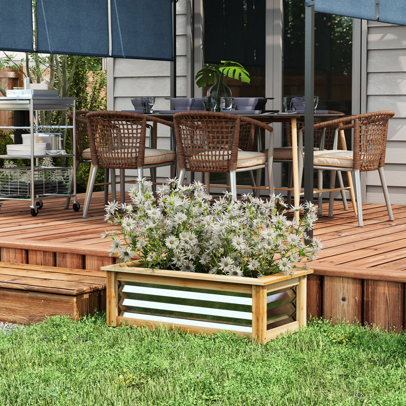 Ensemble pour jardin surélevé en métal galvanisé