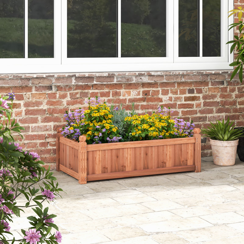Wood Planter Box